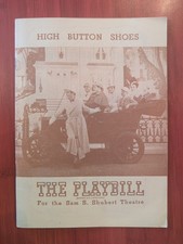 1948 HIGH BUTTON SHOES Broadway Playbill Autographed By George Abbott Sammy Cahn picture