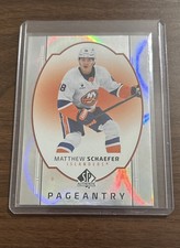 2025-26 Sp Authentic - Pageantry Matthew Schaefer #P-7 (RC) picture