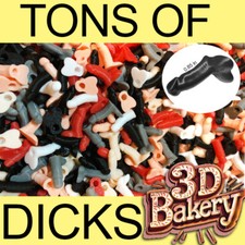 Original Joke 3D Penis Micro Dick Mini Tiny Many Sets Prank/Gag Gift Risque NEW picture