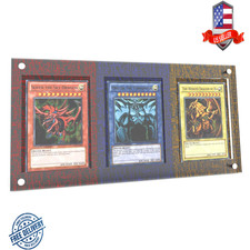 Egyptian God Card Display Stand Acrylic for Yugioh Cards Slifer Obelisk Ra picture
