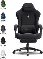 Dowinx Big and Tall Gaming Chair, Suede Fabric Game Chair with Pocket Spring Cus picture