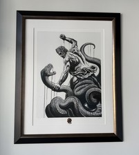 Jun Cha “Fighter” No. 273 of 279 - LIMITED PRINT picture