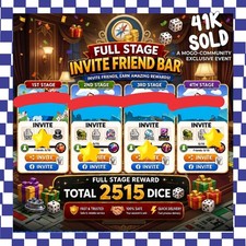 ✅ONLINE NOW⚡INVITE BAR MON0_P0LY_G0 FILL ⚡GET 2510 DICE AND 1 T0KEN 🎲 picture
