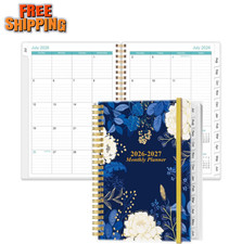2026-2027 Monthly Planner - July 2026 - December 2027, Two Pages Per Month, 18 M picture