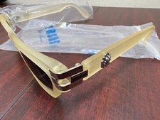 Vintage Versus Versace Eyeglasses Clear Honey Lion Hinge  New picture