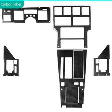 7Pcs Chevrolet Corvette C4 genuine carbon fibre full interior kit 1983-89 picture