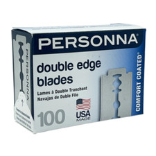 PERSONNA Barber Comfort Coated Double Edge Razor Blades BP9020 | 100 Blades picture