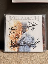 Megadeth Self Titled SIGNED CD Talk Shop Live Exclusive IN HAND picture