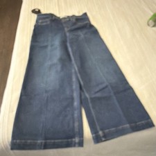 Spanx shape EveryWhere Pull on Wide leg Jeans. Size petite large picture