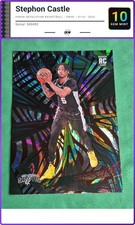 2024 Panini Revolution Basketball Swirl Stephon Castle #116 DCM 10 picture