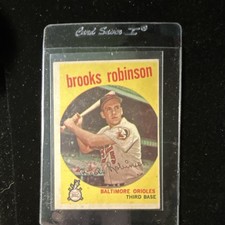 Topps 1959 Brooks Robinson Baltimore Orioles #439 Baseball Card - Excellent picture