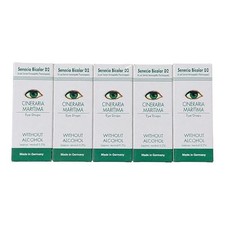 5 X Willmar Schwabe Germany Cineraria 10ml drops For Dry Itchy Eyes picture