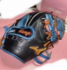 Used Mizuno Pro Baseball Infield Glove RH Haga picture
