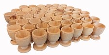 Set of 50 Handcrafted Olive Wood Communion Cups 1.75