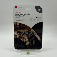 New SanDisk Ultra Dual Drive Go 2x 128GB USB-A/USB-C Flash Drive picture