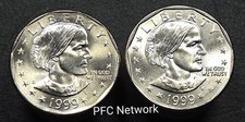 1999 P D Uncirculated Susan B. Anthony Dollar Set  GENERAL QUALITY picture