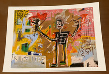 Untitled Tenant Jean Michel Basquiat  unframed 18x24 inches Artestar NY archival picture