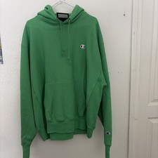 Champion Men's Green Hoodie In Xl New with Tags picture