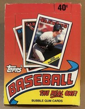 1988 TOPPS BASEBALL WAX BOX - 36 FACTORY SEALED PACKS picture