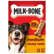 Milk-Bone Original Dog Treats Biscuits for Medium Dogs, 24 Ounces (Packaging May picture