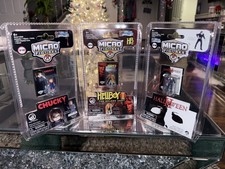 Super Impulse Micro Figures Horror Set of 3 Chucky Michael Myers Hellboy picture