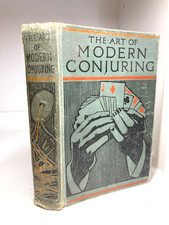 1909 Art of Modern Conjuring Magic 31 Photo Plates Pictorial Cloth picture