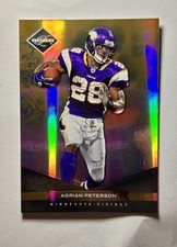 2011 Panini Limited Adrian Peterson Gold Spotlight /25 #53 Vikings 24/25 SSP picture