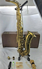 Vintage The Indiana By Martin Elkhart Ind Saxophone & Case picture