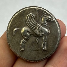 Exquisite Collectible Ancient Roman Greek silver coated coin picture