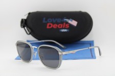 NEW POLICE CODE 3 SPLD46 COL.0579 SHINY RUTHENIUM AUTHENTIC SUNGLASSES 53-19 picture