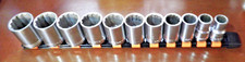 VTG Craftsman 1/2 Drive Sockets V Series Set Shallow 12 Point 1/2
