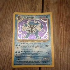 Pokémon TCG The Pokémon Company Poliwrath Base Set Holo Rare 13/102 English 1999 picture