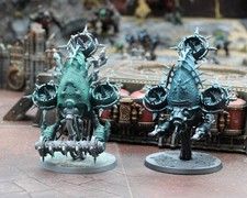 Deathguard  2x Foetid Bloat-drone - Partially Painted #7424 picture