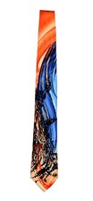 Men's Jerry Garcia Grateful Dead Artist Designer Abstract Necktie -   NWT picture