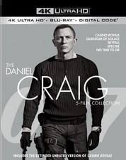The Daniel Craig 5-Film Collection [New 4K UHD Blu-ray] With Blu-Ray, 4K Maste picture