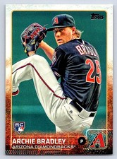 2015 Topps Image Variation # 519 - Archie Bradley RC - Arizona Diamondbacks picture