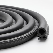 20ft Rubber Seal Weather Strip Door Window Lock Trunk Hood Edge Trim for Car SUV picture