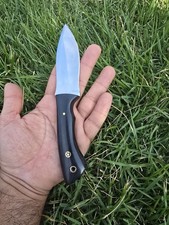 Handmade 1095 Carbon Steel Fixed Blade Hunting Knife Tactical Skinner WithSheath picture
