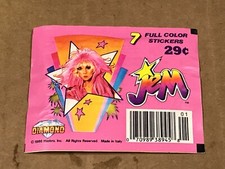 New Vintage 1986 Diamond Jem Stickers Pack picture