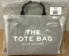 AUTHENTIC MARC JACOBS TOTE BAG BLACK MEDIUM MINT/UNUSED/FACTORY-SEALED #M0016161 picture