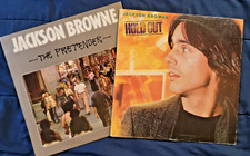 Jackson Brown 2 LPs  The Pretender & Hold Out EX Play Tested picture