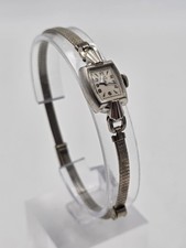 Vintage 1930s Elgin De Luxe Art Deco Ladies Mechanical Wristwatch Deco. Working. picture