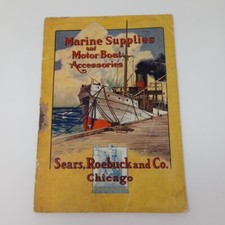 Early 1900's Marine Supplies and Motor Boat Accessories Sears Roebuck Catalog picture