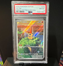 Victini 208 SV Scarlet & Violet Promo Cards Holo Promo Eng 2025 PSA 8 #133911854 picture