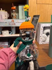 NEW 2026 Starbucks x Snoopy Collectible Glass Cold Cup Special Edition -USA picture
