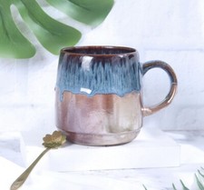 Large Ceramic Coffee Mug, Big Tea Cup for Office and Home, 18 Oz 1 PCS-blue picture