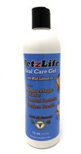 Petzlife Large All Natural Oral Care Salmon Gel for Dogs Dental Health 12 oz picture