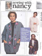 8696 UNCUT Vintage McCalls SEWING Pattern Nancy Zieman Lined Jackets picture