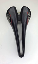 Selle SMP Evolution Cutaway Saddle Black/Red Synthetic Universal Bicycle Seat picture