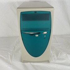 Vintage Beige Micro-ATX Desktop Computer Case picture